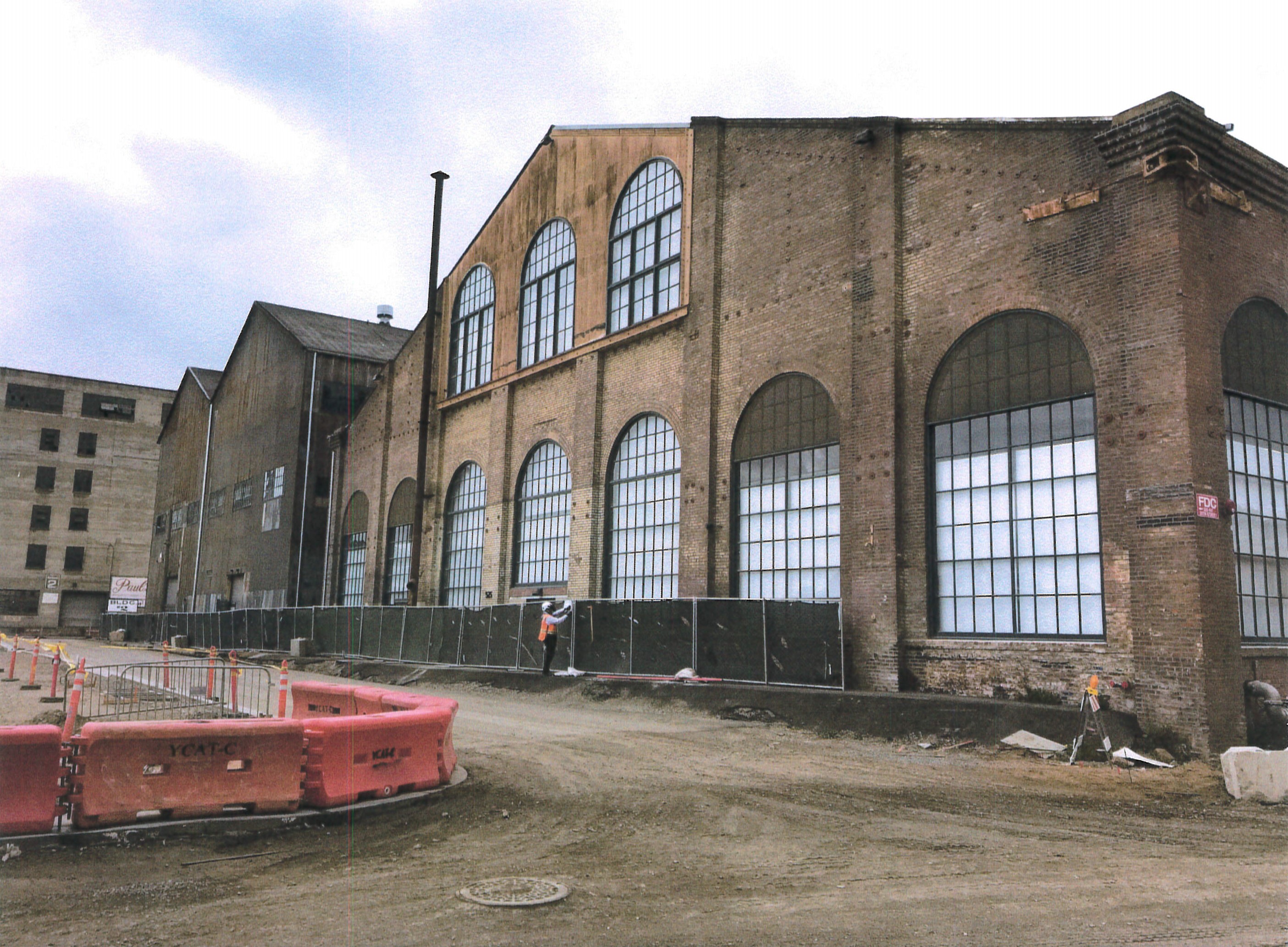 Building 113 East facade